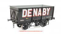 7F-041-005 Dapol 14 Ton Slope Sided Mineral Wagon - Black - Denaby 9151